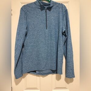 Lululemon Surge Warm Blue Heather Half-Zip Pullover Medium